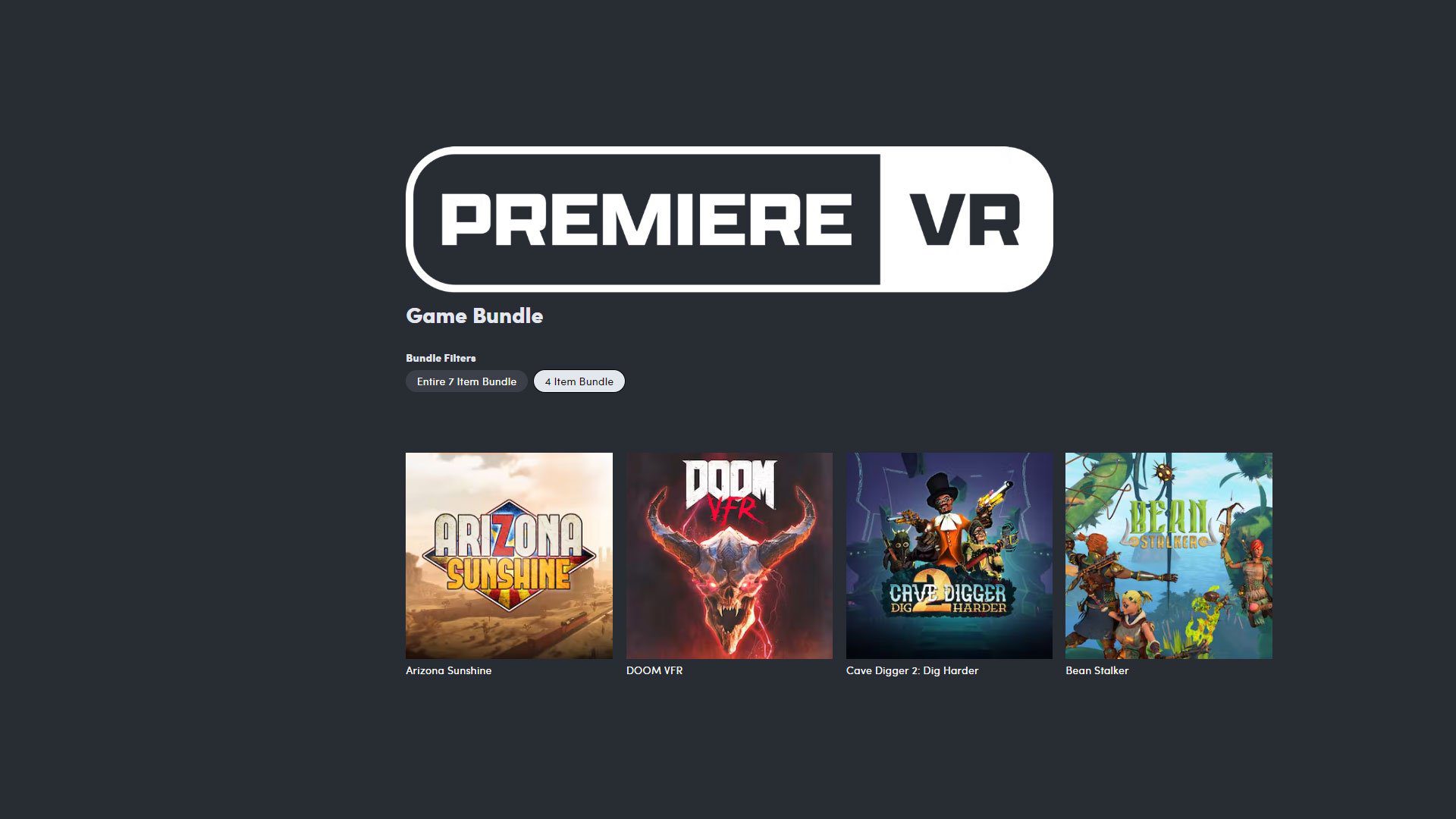 Humble Premier VR Bundle packs Doom VFR, Arizona Sunshine, After the Fall, and more