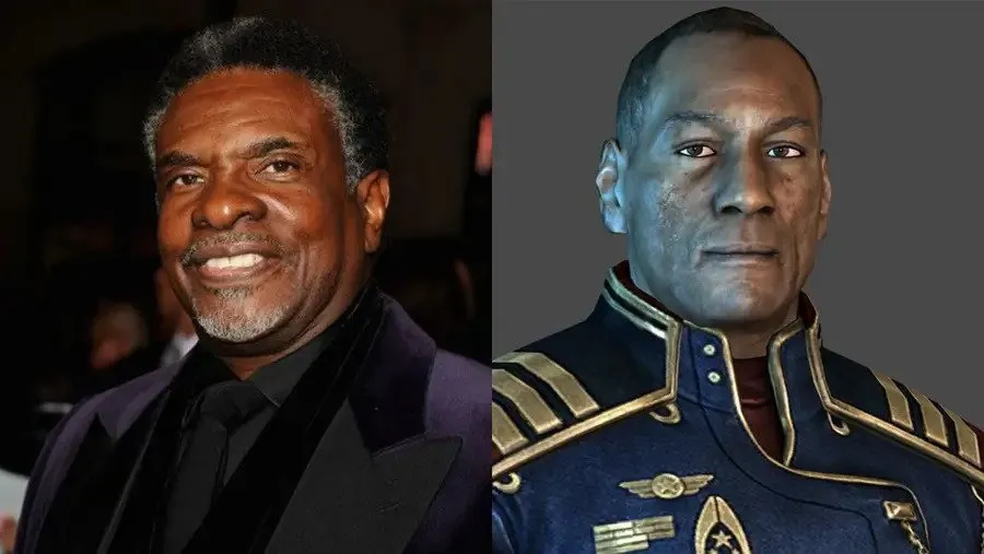Keith David as Admiral Anderson - Mass Effect