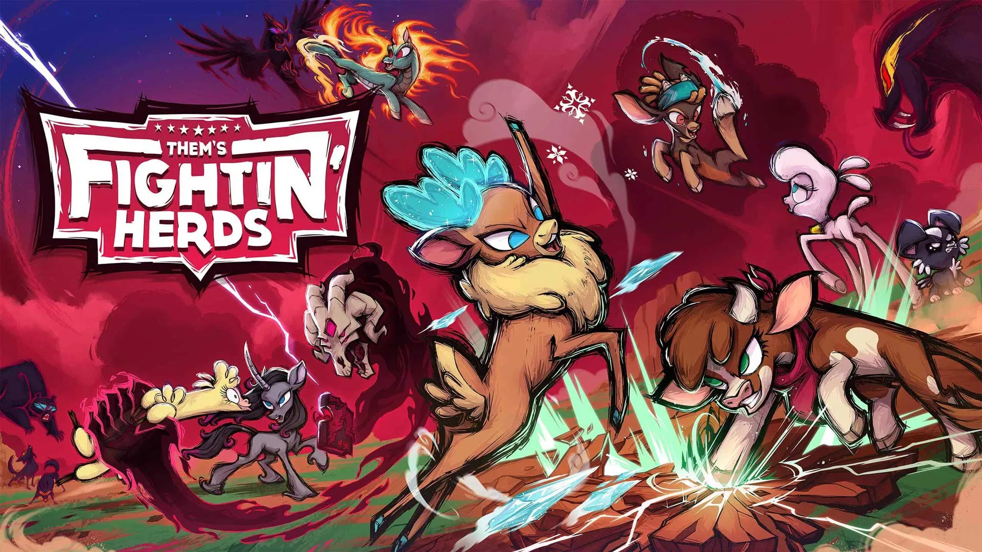 Them's Fightin' Herds free at Epic Games Store