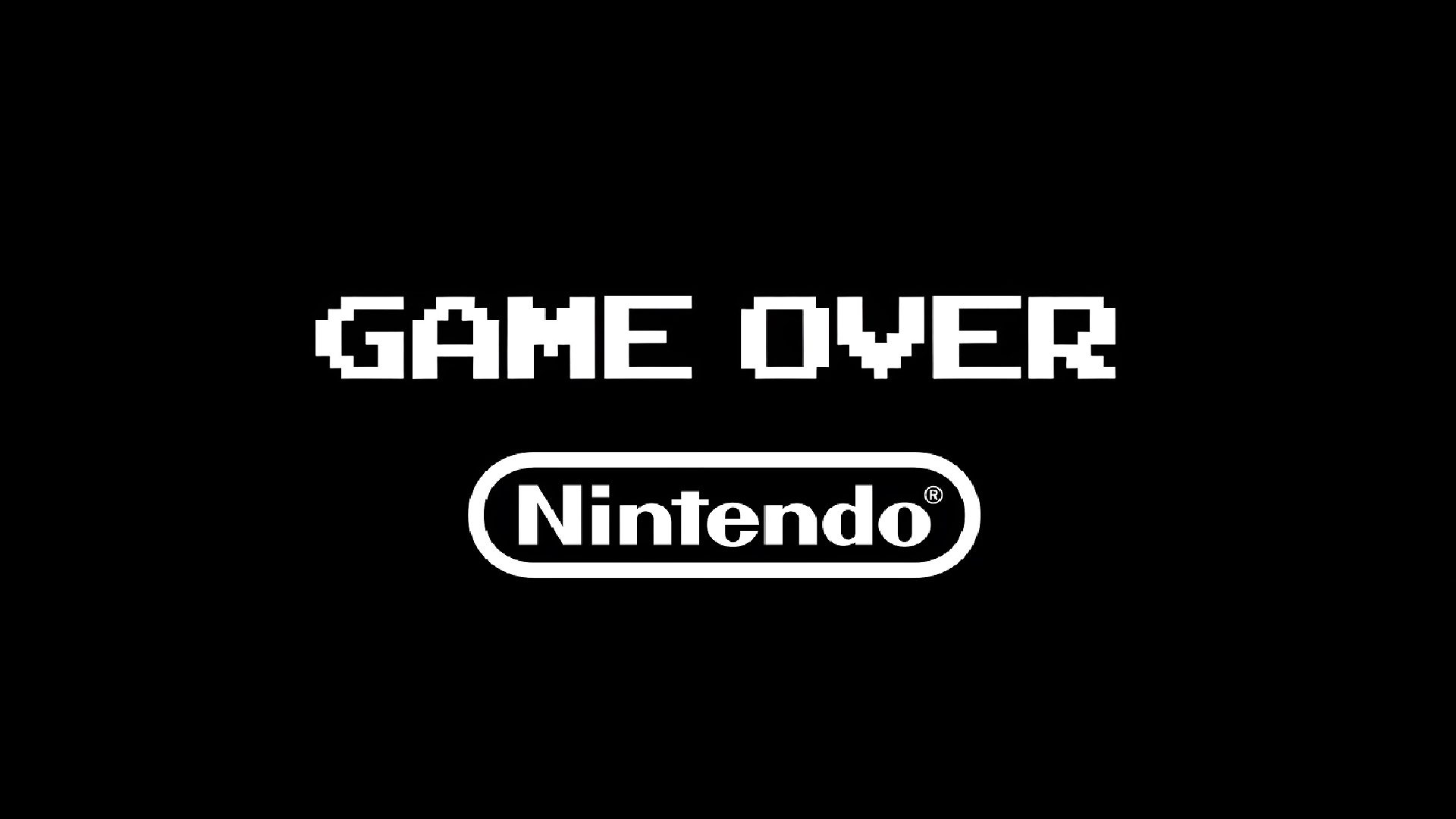 Game Over Nintendo