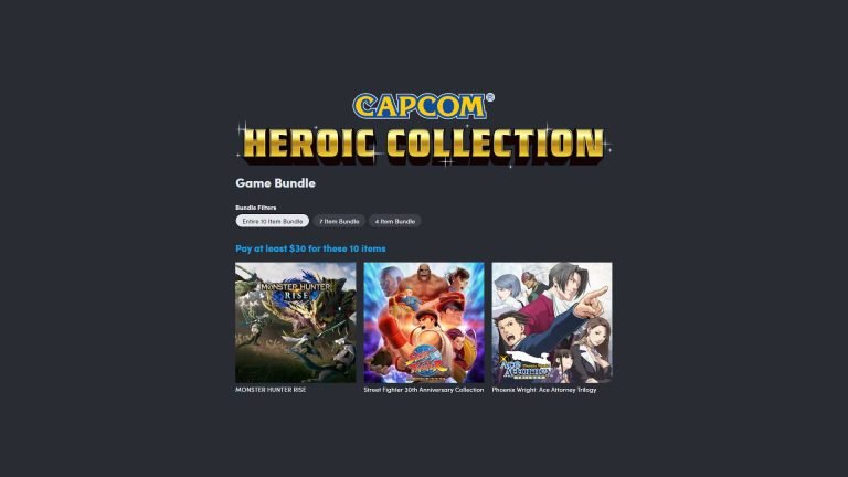 Latest Humble Bundle packs ten Capcom games
