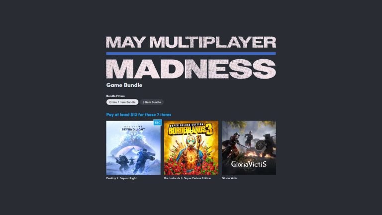 Humble Multiplayer Madness Bundle packs seven games