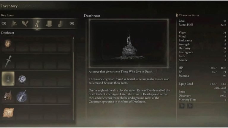 What is Deathroot in Elden Ring?
