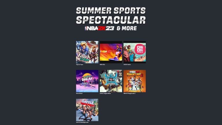 Humble Sports Spectacular Bundle packs NBA 2K23, WWE 2K Battlegrounds, and more