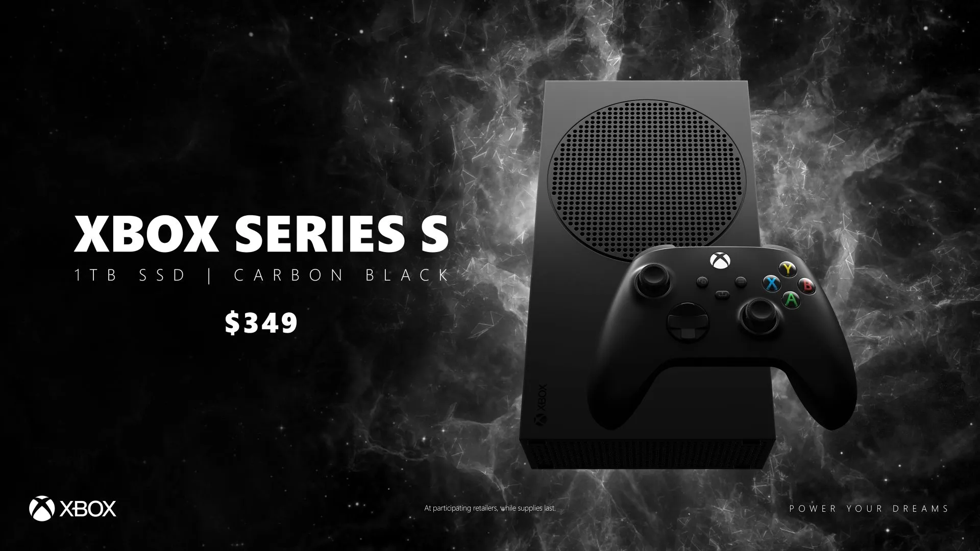 Xbox Series S carbon black
