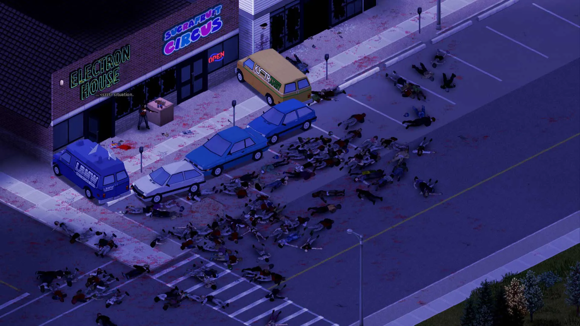 Project Zomboid zombie apocalypse screenshot